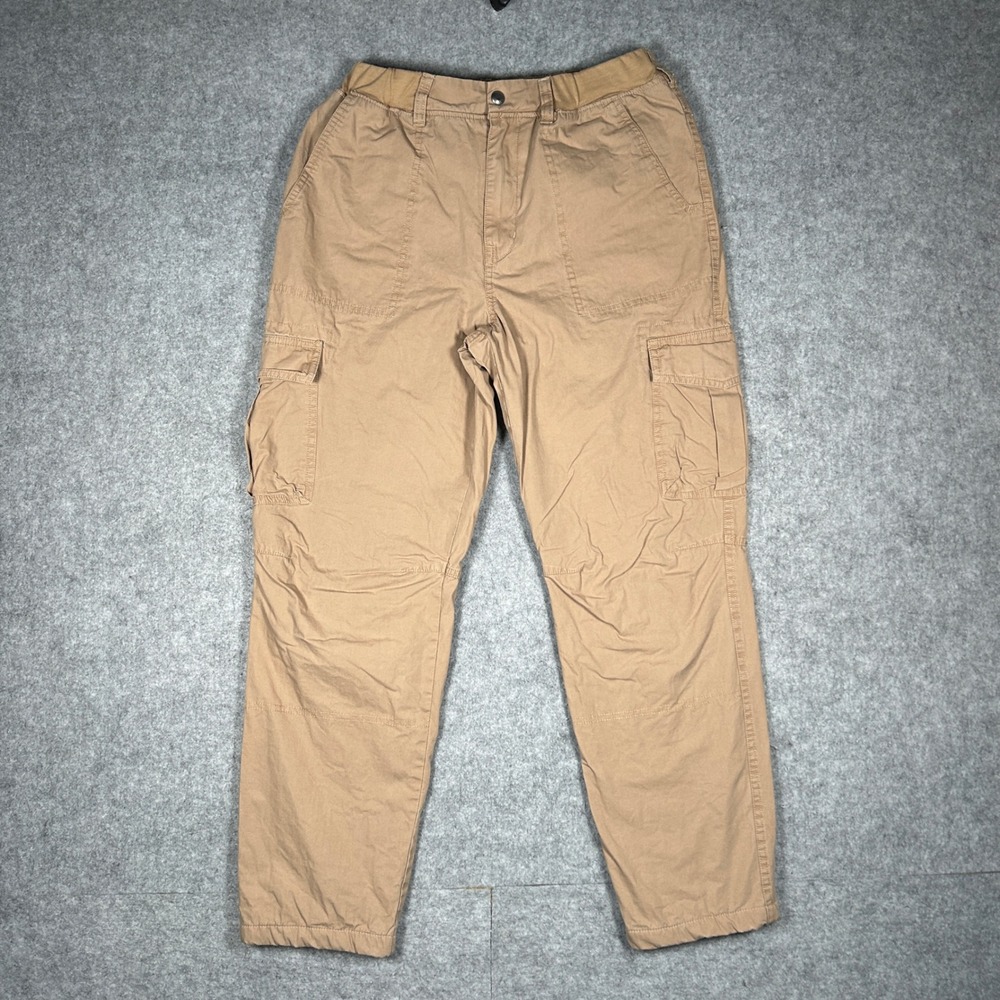 Polo Ralph Lauren cargo pants boys XL 18-20‎ Tan Khaki Lined Casual Outdoor